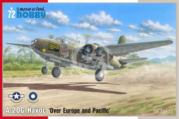A-20G Havoc 'Over Europe and Pacific' - Special Hobby SH72533 skala 1/72