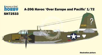 PRZEDSPRZEDAZ -  A-20G Havoc 'Over Europe and Pacific' - Special Hobby SH72533 skala 1/72