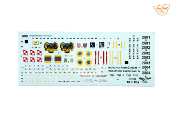  TB.2 UAV in Polish service - Clear Prop CP3502 skala 1/35