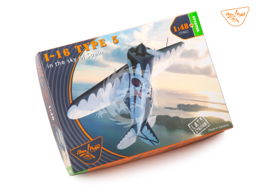  I-16 Type 5 (late) in the sky of Spain Clear Prop CP4822 skala 1/48