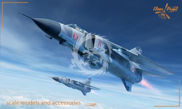 PRZEDSPRZEDAZ - MiG-23ML/MLA Flogger-G Clear Prop CP72032 skala 1/72