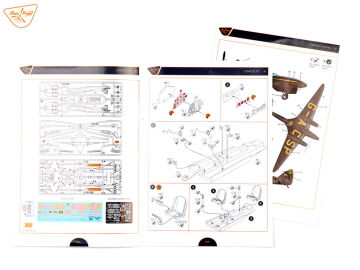 DH.88 Comet G-ACSP - Clear Prop CP72052 skala 1/72