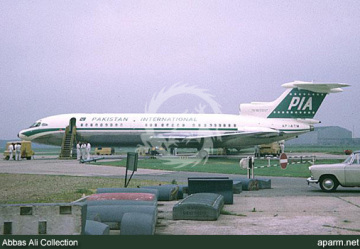 RG-А004 De Havilland HS-121 Trident 1E lini Pakistan International Airlines