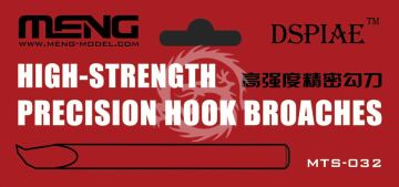 ostrza, dłuta, scribery - High-strength Precision Hook Broaches Meng Dspiae MTS-032