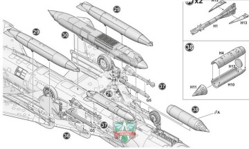 Model plastikowy Su-17M3R Reconnaissance fighter-bomber, ModelSvit, MSVIT 72048, skala 1/72