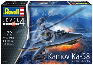 Kamov Ka-58 Stealth Helicopter Revell 03889 skala 1/72