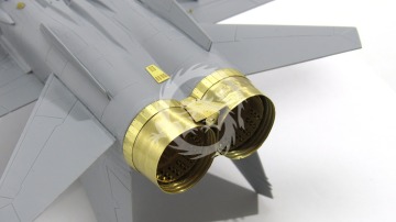 Blaszka fototrawiona MiG-31 Engine Nozzles Microdesign MD 072271 skala 1/72