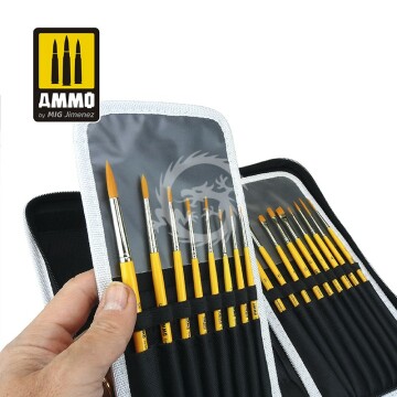 AMMO Brush Arsenal - Brush Organization & Protective Storage AMIG8580.