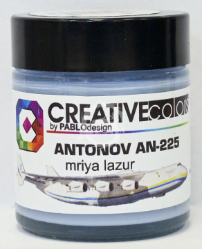 Farba Antonov AN-225 mriya lazur Color 30 ml - Creatve Color CC-PA072