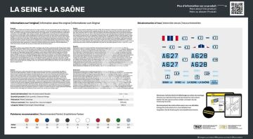 PREORDER - LA SEINE + LA SAONE TWINSET Heller 85050 skala 1/400