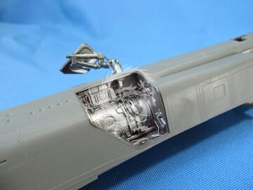 MiG-23 Wheel bays Metallic Details MDR48100 skala 1/48