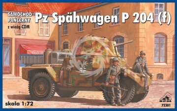 Samochód pancerny PzSpäh P 204(f)-wieża CDM - RPM 72301 skala 1/72