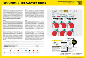 Kenworth K-123 Cabover Truck - Heller 80793 skala 1/43
