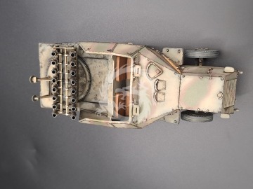 sReihenwerfers auf Fahrgestell S 303 (f) - KM Model KM-35003 Wydruk 3D skala 1/35 