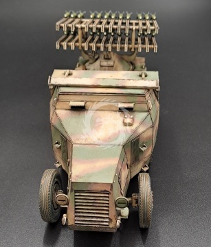  8 cm Raketenwerfer auf Fahrgestell S 303 (f) - KM Model  KM-35005 skala 1/35