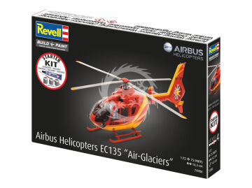 Starter Kit Airbus Helicopters EC135 Air Glaciers - Revell 74986 skala 1/72