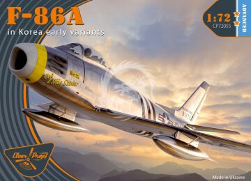 PRZEDSPRZEDAZ  - F-86A in Korea early variants - Clear Prop CP72055 skala 1/72