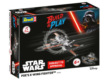 Myśliwiec X-Wing Poego z dźwiękiem - budowanie i granie - Revell 065649090