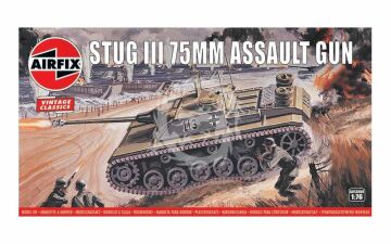  Działo szturmowe Stug III 75MM - Airfix A01306V skala 1/76