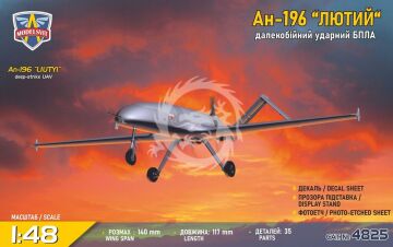 NA ZAMÓWIENIE - An-196 Liutyi deep-strike UAV - ModelSvit MSVIT 4825 skala 1:48