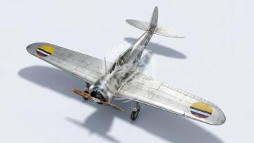 MDR14467 Metallic Details Zestaw wydrukowanych modeli samolotów 1/144 Nakajima Ki-27b