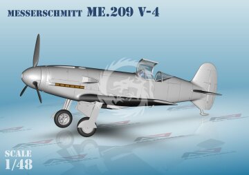 Messerschmitt Me 209 V4 A&A Models 4810 skala 1/48