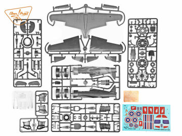 Model plastikowy Curtiss H-75N Royal Thai Air Force, Clear Prop Models, CP4804, skala 1/48