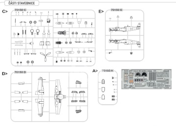 Model plastikowy Avia S-199 bubble canopy ProfiPack Eduard 70151 skala 1/72