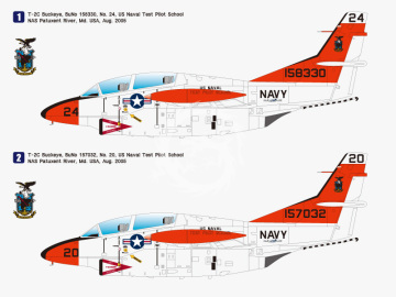 Model plastikowy T-2C Buckeye 'US Naval Test Pilot School', Wolfpack WP10006, skala 1/72