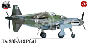 Dornier Do 335 A-12 Pfeil - Zoukei-Mura SWS12 700 skala 1/32