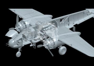 B-25J Mitchell Strafing Babes HK Models 01E036 skala 1/32