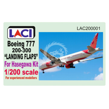 BOEING 777-200/300 LANDING FLAPS HASEGAWA LACI LAC200001 skala 1/200