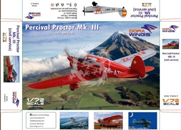 Percival Proctor Mk.III Dora wings DW72017 skala 1/72