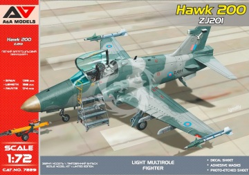 Hawk 200 light multirole fighter A&A Models 7229 skala 1/72
