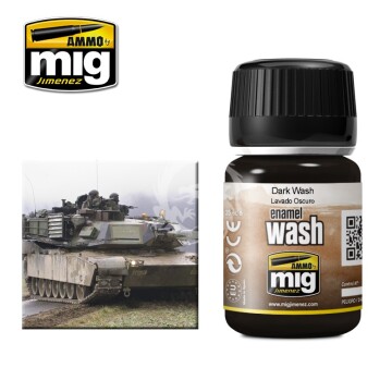 Produkt emaliowany-  DARK WASH  AMMO of Mig Jimenez A.MIG 1008