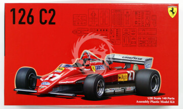 Ferrari 126C2 1982 Fujimi 09194 skala 1/20