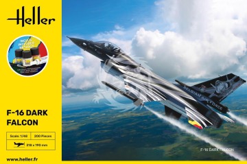 Starter Kit F-16 Dark Falcon Heller 35411 skala 1/48