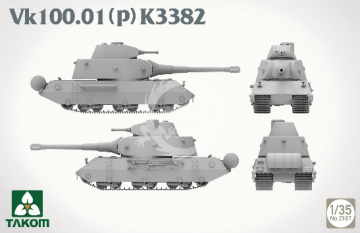 PRZEDSPRZEDAŻ - VK 100.01 (P) K3382 Takom 2187 skala 1/35