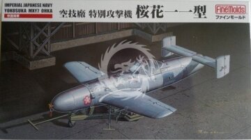 IJN Yokosuka MXY7 Ohka Kamikaze Flying Bomb Fine Molds  FB15 skala 1/48