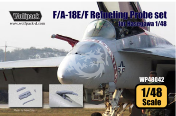 F/A-18E/F Refueling Probe Set for Hasegawa, Eduard - Wolfpack WP48042 skala 1/48