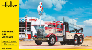 PRZEDSPRZEDAZ - Peterbilt 359 Wrecker - Heller 80794 skala 1/43