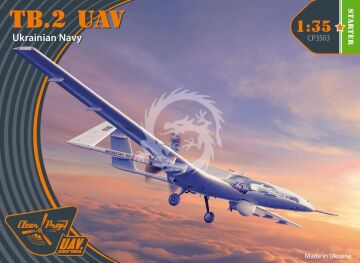 PRZEDSPRZEDAZ - TB.2 UAV UKRAINIAN NAVY - Clear Prop CP3503 skala 1/35
