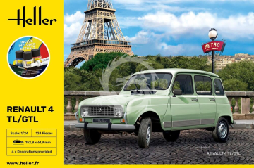 Renault 4TL/GTL - Heller 56759 skala 1:24