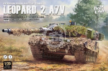 Przedsprzedaż - GERMAN MAIN BATTLE TANK LEOPARD 2 A7V - Border Model BG-001 skala 1:35
