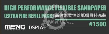 Papier ścierny na gąbce. Grubość ziarna 1500. MENG MTS-042c High Performance Flexible Sandpaper (Fine Refill Pack/1500)