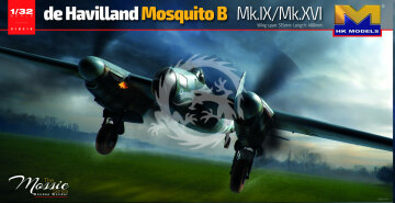 De Havilland Mosquito B Mk.IX/Mk.XVI HK Models 01E016 skala 1/32