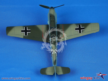 Model plastikowy German WWII Fighter MESSERSCHMITT Bf 109 E-1, WINGSY KITS D5-07, skala 1/48