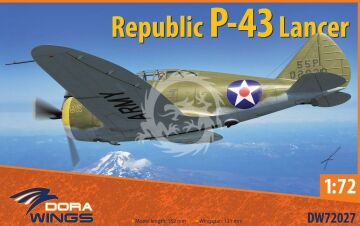 Republic P-43 Lancer Dora Wings DW72027 skala 1/72