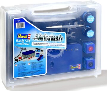 Airbrush Set Basic with Compressor Revell 39199