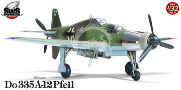 Dornier Do 335 A-12 Pfeil - Zoukei-Mura SWS12 700 skala 1/32